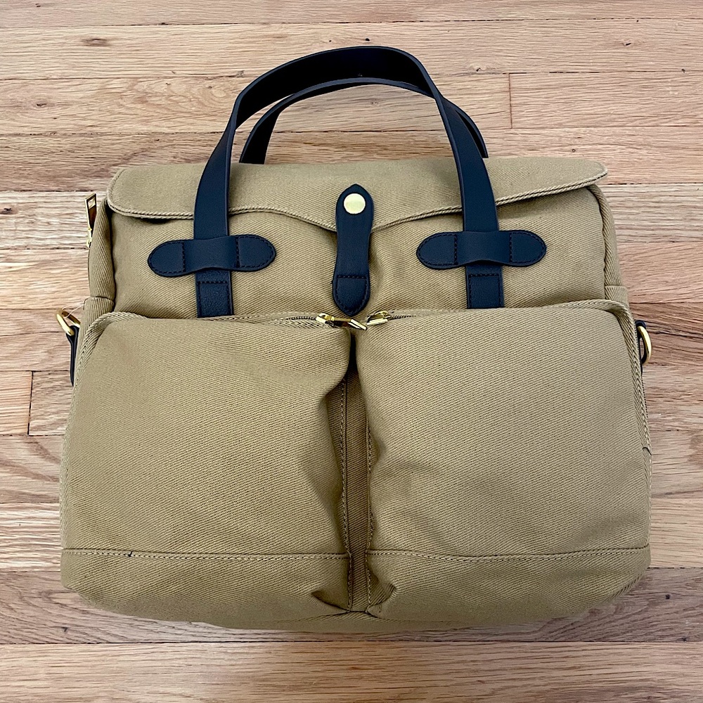 NEW Canvas Messenger Bag